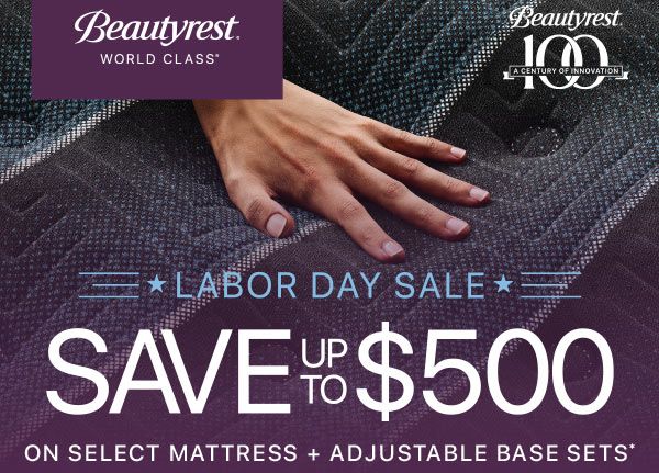 Beautyrest World Class save up to $500
